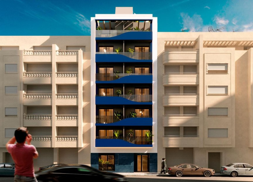 New Build - Apartment - Torrevieja - Playa del Acequión