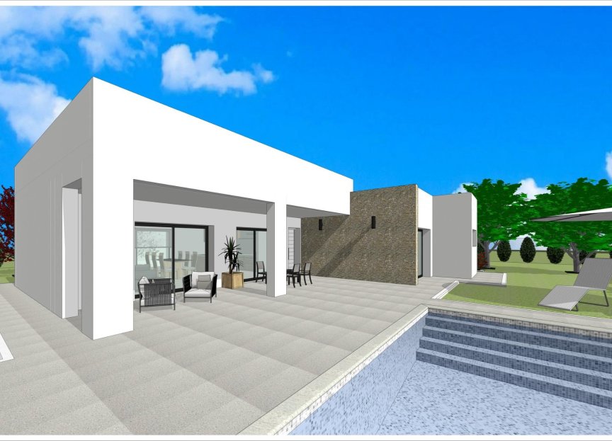 Obra nueva - Villa - Aspe - Poligono 19