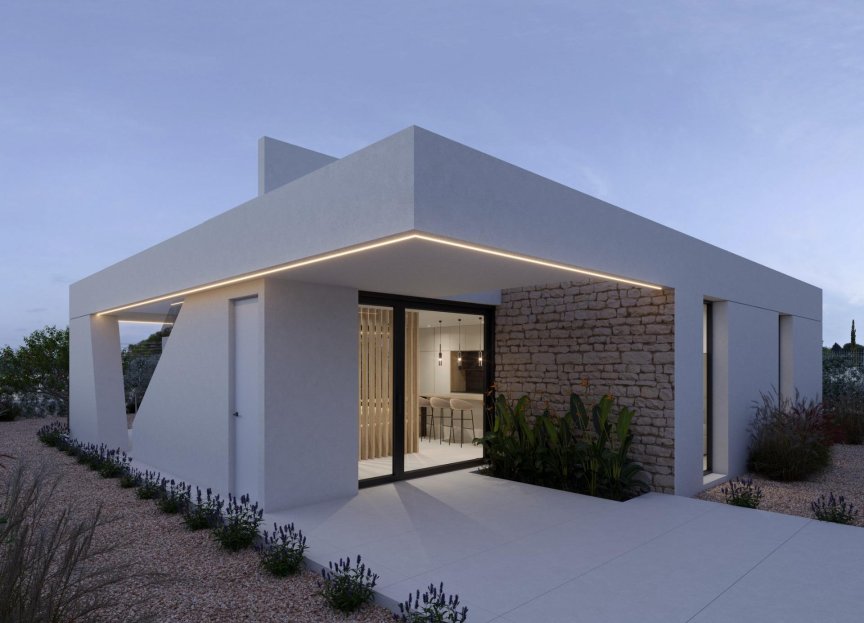 Obra nueva - Villa - Fuente Álamo - Hacienda del Alamo
