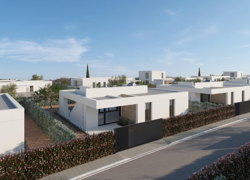 Obra nueva - Villa - Fuente Álamo - Hacienda del Alamo