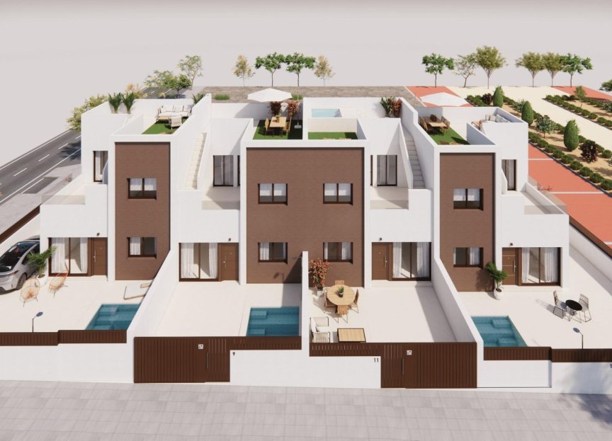 Rynek pierwotny - Town House - Pilar de la Horadada - Barrio los Segundas