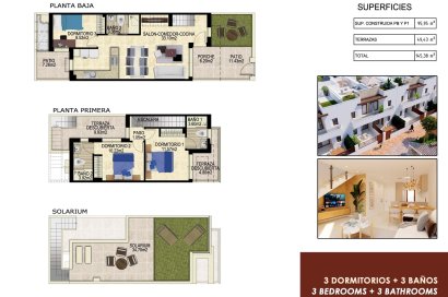 New Build - Town House - Orihuela - Vistabella Golf