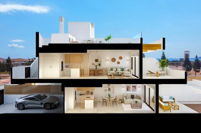 Rynek pierwotny - Penthouse - Los Alcazares - Serena Golf