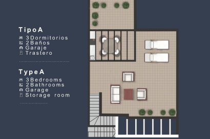Rynek pierwotny - Bungalow - San Pedro del Pinatar - Los Pinos