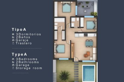 New Build - Bungalow - San Pedro del Pinatar - Los Pinos