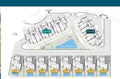 New Build - Apartment - Los Alcazares - Serena Golf